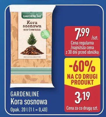 Kora sosnowa promocja w Aldi