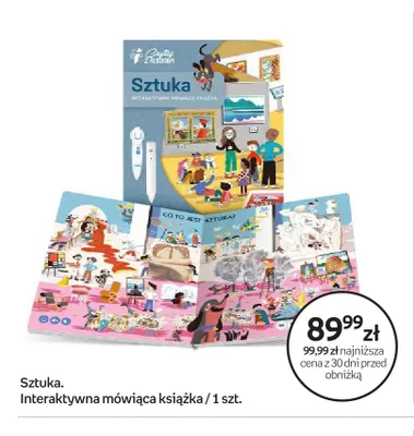 Sztuka interaktywna mówiąca książka Czytaj z Albikiem promocja w Empik