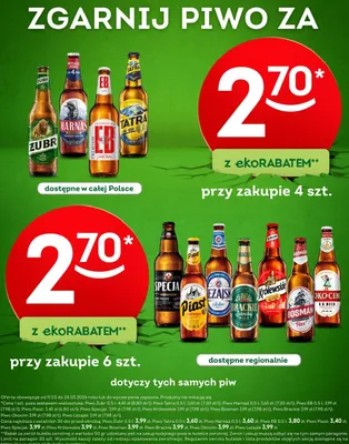 Piwo Specjal promocja w Żabka