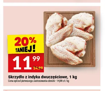 Skrzydło z indyka dwuczęściowe promocja w Twój Market