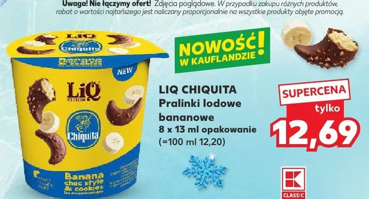 Pralinki lodowe czekoladowe promocja w Kaufland