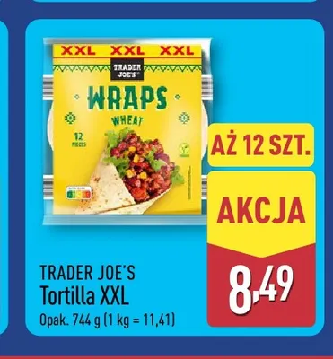 Tortilla XXL Trader Joe's promocja w Aldi