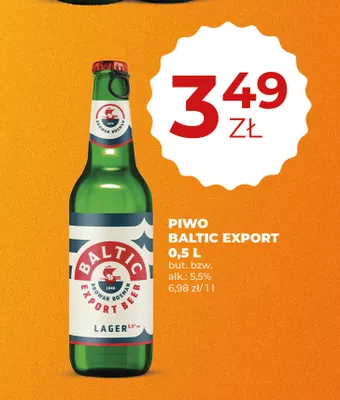 Piwo Baltic Export promocja w Duży Ben