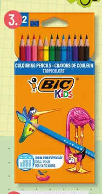 Kredki ołówkowe BIC Kids 12 kolorów promocja w POLOmarket