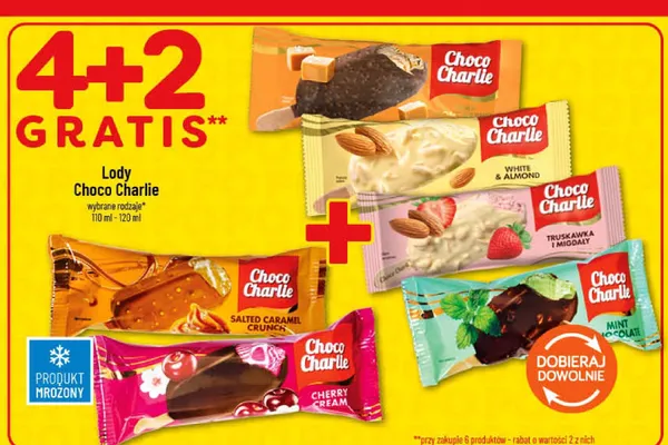 Lody Choco Charlie Mint Chocolate promocja w POLOmarket