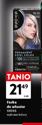 Farba do włosów Syoss promocja w Intermarche