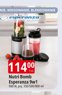 Nutri Bomb Esperanza 9w1 promocja w Leclerc
