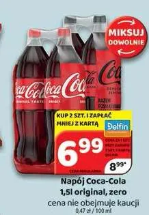Napój Coca-Cola promocja w Delfin