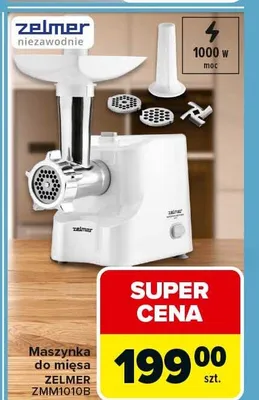 Maszynka do mięsa Zelmer ZMM1010B promocja w Carrefour