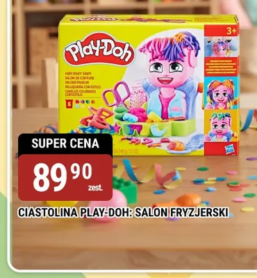 Ciastolina Play-Doh Salon Fryzjerski promocja w bi1