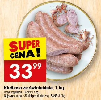 Kiełbasa ze świniobicia Białecki Wędzarnia promocja w Twój Market
