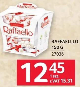 Raffaello 150g promocja w Selgros