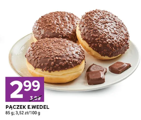 Pączek e.wedel promocja w Stokrotka