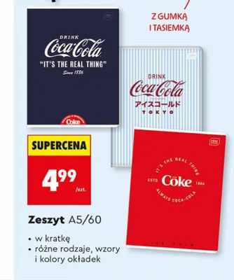 Zeszyty A5/60 promocja w Biedronka