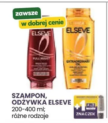 Szampon Elseve promocja w Stokrotka