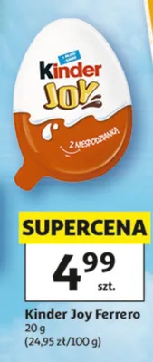 Kinder Joy Ferrero promocja w Auchan