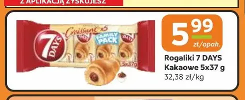 Rogaliki 7 Days kakaowe 5-pak promocja w Gama