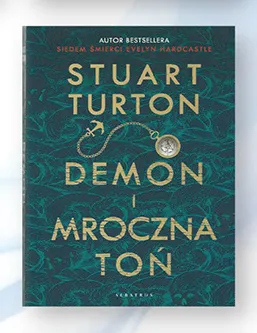 Książka Demon i mroczna toń Stuart Turton promocja w Biedronka