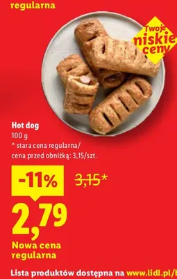 Hot dog promocja w Lidl