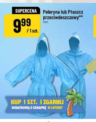 Peleryna przeciwdeszczowa promocja w POLOmarket