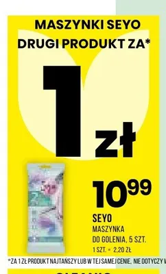 Maszynka do golenia Seyo promocja w Drogerie Natura