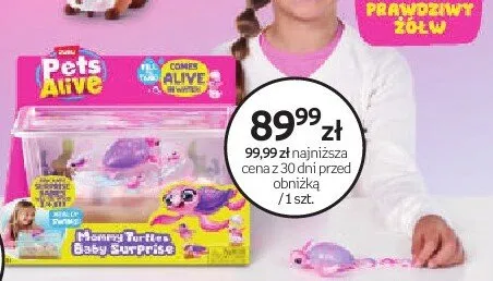 Zabawka ZURU Pets Alive Mommy Turtles Baby Surprise promocja w Empik