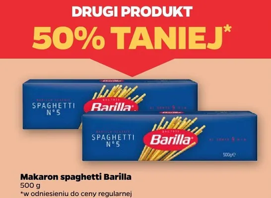 Makaron spaghetti ARMANDO promocja w Netto