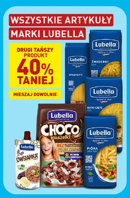 Makaron Spaghetti Lubella promocja w Aldi