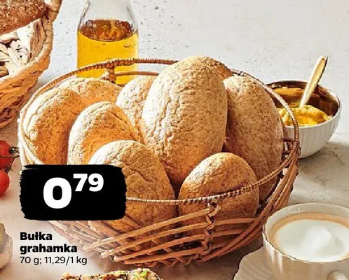 Bułka grahamka promocja w Netto