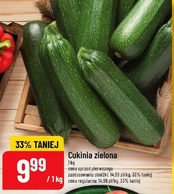 Cukinia zielona promocja w POLOmarket