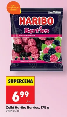 Żelki Berries promocja w Biedronka
