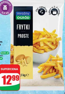 Frytki proste promocja w Dino