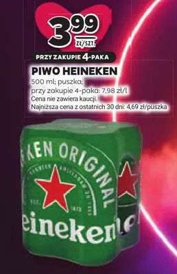 Piwo Heineken promocja w Stokrotka