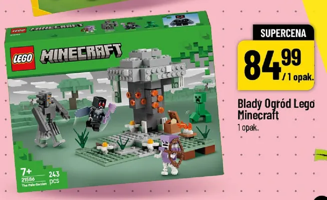 Klocki LEGO Minecraft Blady Ogród promocja w POLOmarket