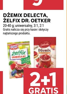 Żelfix Dr. Oetker promocja w Stokrotka