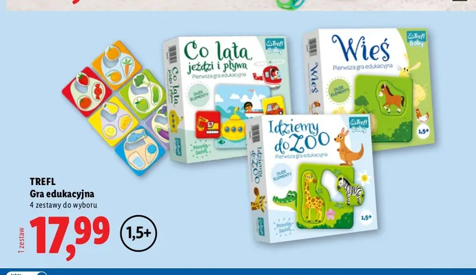 Gra edukacyjna Trefl promocja w Lidl