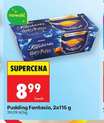Pudding Fantasia 2-pak promocja w Biedronka