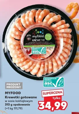 Krewetki gotowane w sosie koktajlowym promocja w Kaufland