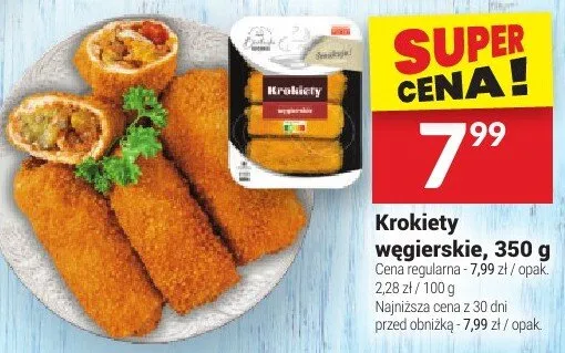 Krokiety węgierskie promocja w Twój Market