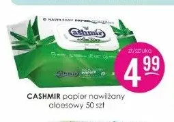 Papier toaletowy nawilżany Cashmir 50-pak promocja w Drogerie Jasmin