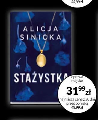 Książka Stażystka Alicja Sinicka oprawa miękka promocja w Empik