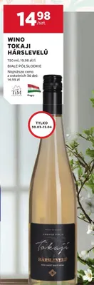 Wino białe półsłodkie promocja w Stokrotka