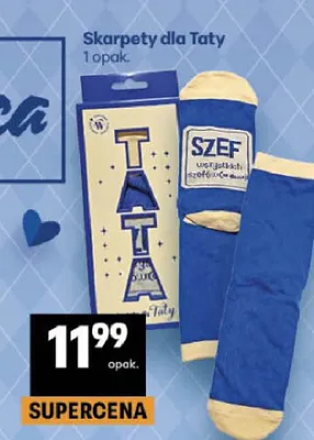 Skarpety dla Taty promocja w Delikatesy Centrum
