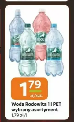 Woda Rodowita 1l PET promocja w Gama