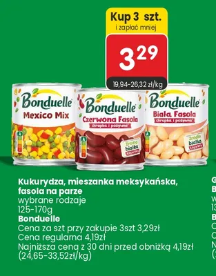 Kukurydza Bonduelle promocja w Market Point