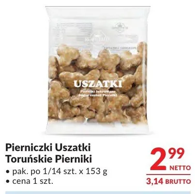 Pierniczki Uszatki Toruńskie Pierniki promocja w Makro