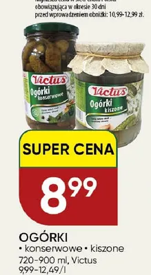 Ogórki kiszone Victus promocja w Chata Polska