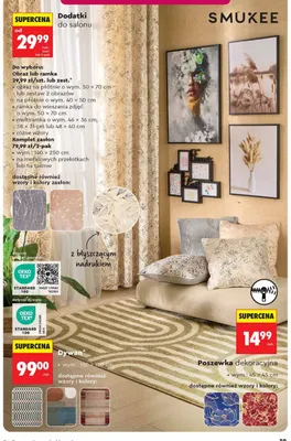 Dywan SMUKEE wym. 160x120cm promocja w Biedronka