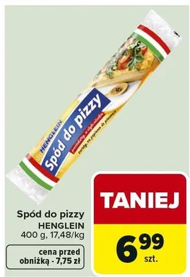 Spód do pizzy HENGLEIN promocja w Carrefour Market