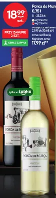 Wino białe Porca de Murca Branco promocja w Żabka
